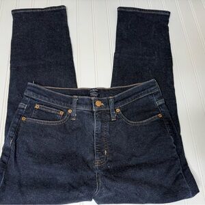 J.Crew Essential Straight Dark Wash Jeans Cropped 28 Women. 1393